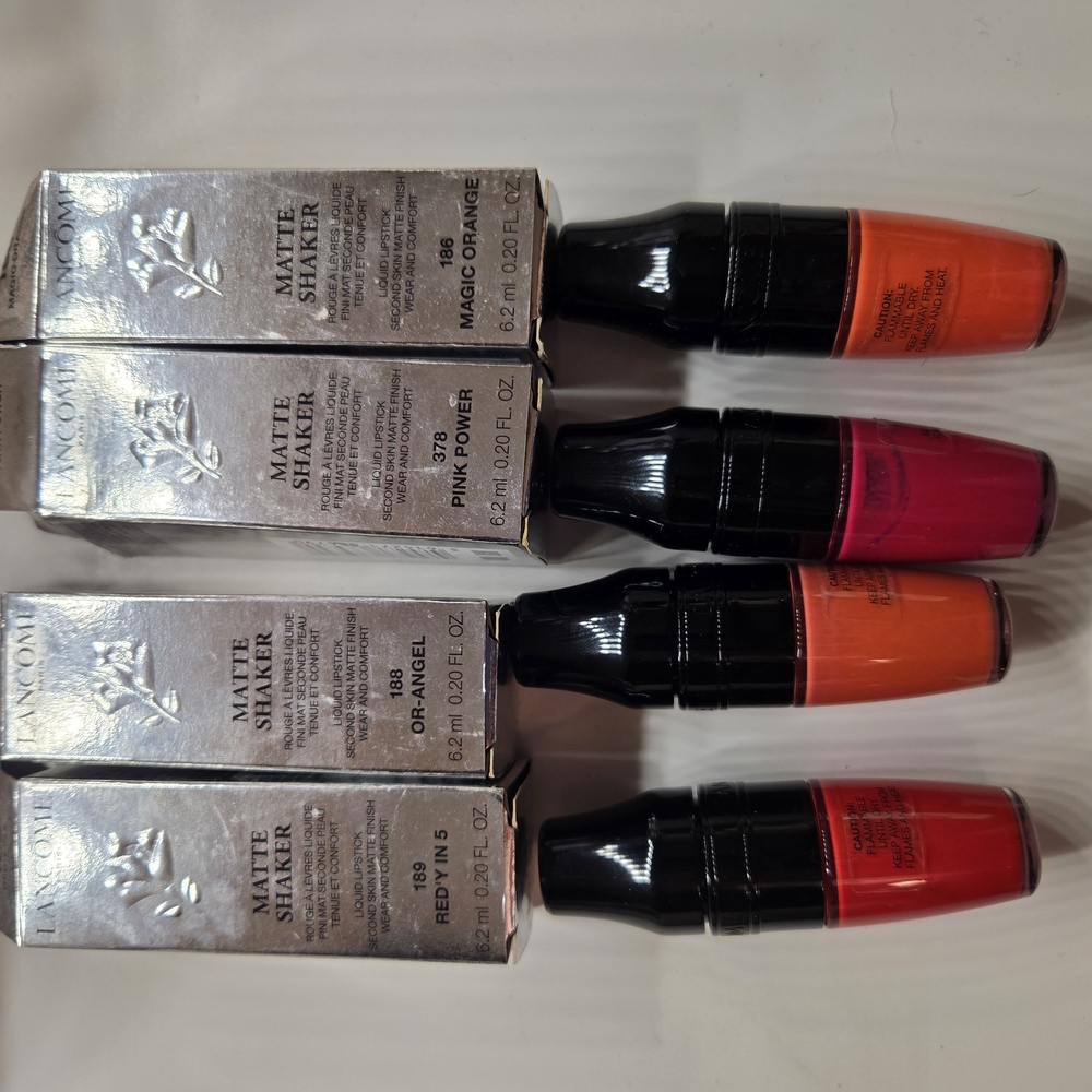 Lancôme Matte Shaker Lipstick Set Of 4